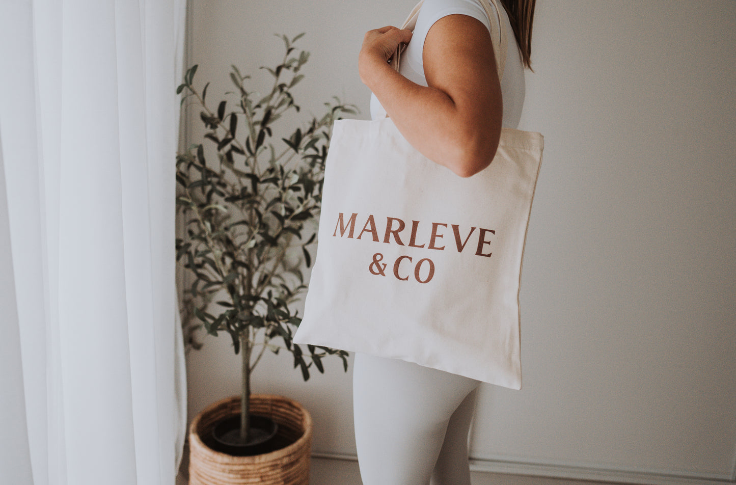 Custom Marleve & Co Tote bag